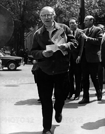 Jean-Paul SARTRE, Paris, 1970