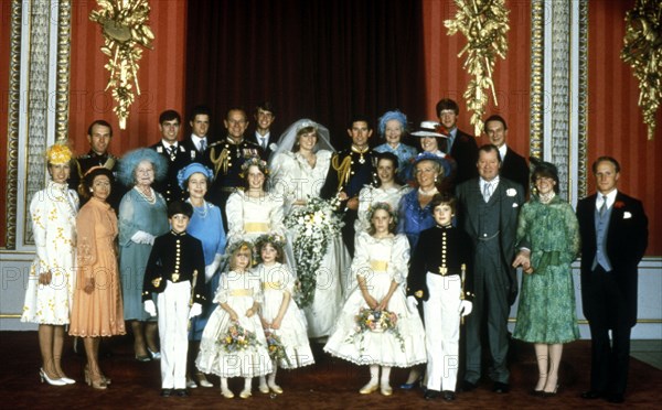 Mariage du Prince Charles et Diana Spencer