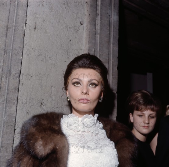 Sophia LOREN, portrait at the Bambi Awards, Munich 1965