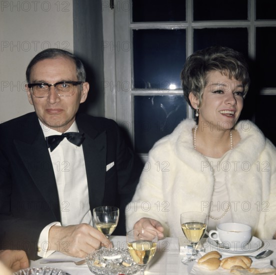 Ruth LEUWERIK with her husband Dr. PURPER, Munich 1971