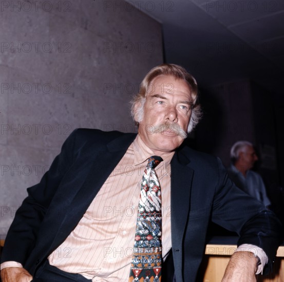 Lee MARVIN during the Berlin Film Festival, 1973