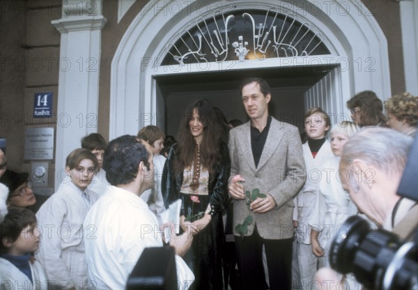 Wedding of David CARRADINE and Linda McGUINN, Munich 1977