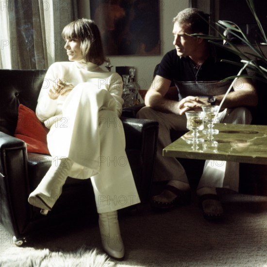 Judy WINTER and Rolf KÜHN, around 1975