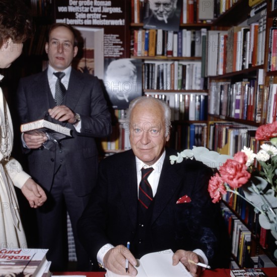 Curd JÜRGENS presents his new book