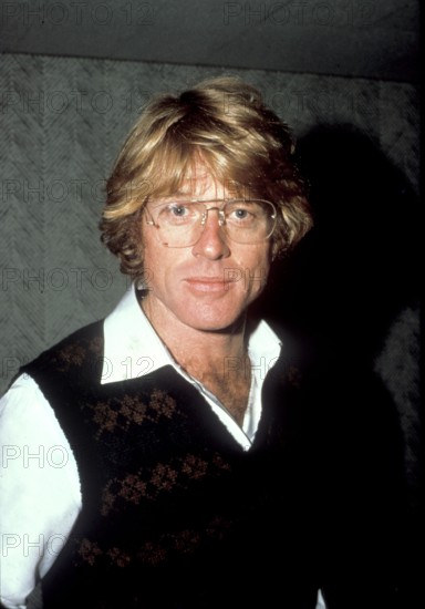 Robert REDFORD, portrait with glasses