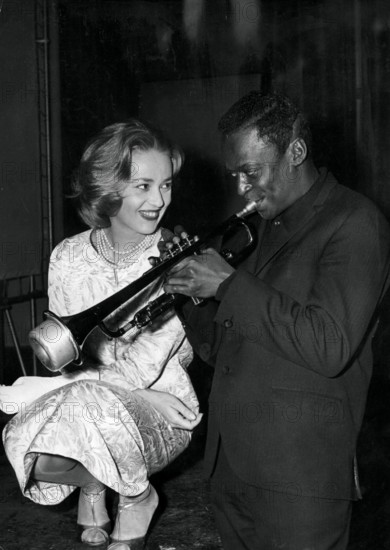 Jeanne MOREAU and Miles DAVIS, 1957