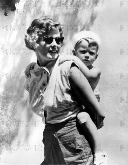 Ingrid BERGMAN with son Robertino