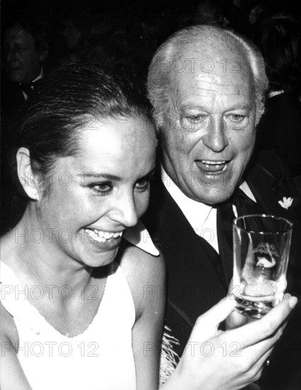 Curd JÜRGENS and Margie SCHMITZ, 1977