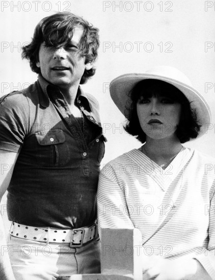 Roman POLANSKI and Isabelle ADJANI in Cannes, 1976