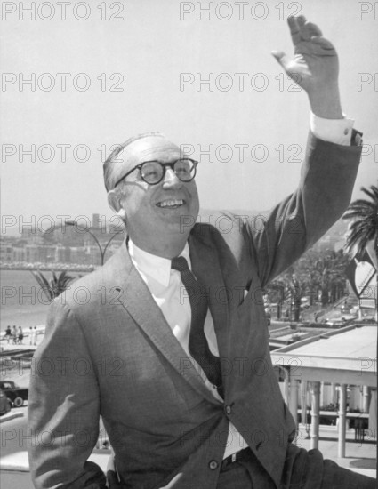 Harold Lloyd in Cannes, 1962