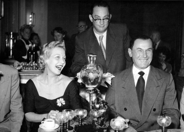 Martha EGGERTH, Jan KIEPURA in Vienna 1954