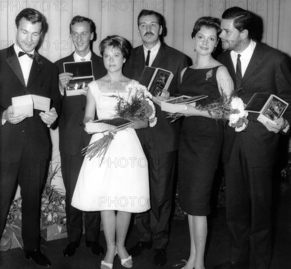 Film Prize 1960: Group photo of the winners