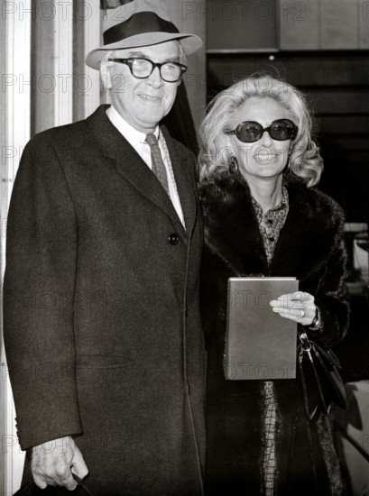 James STEWART and wife Gloria