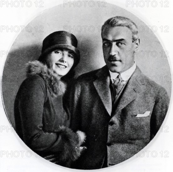 Mauritz STILLER and Greta GARBO