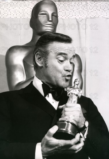 Oscars 1973: Jack LEMMON with Oscar