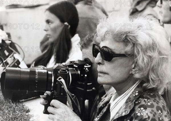 Leni RIEFENSTAHL at the 1972 Olympic Games