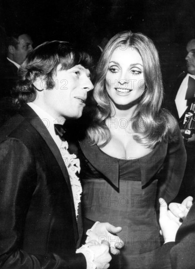 Roman POLANSKI and Sharon TATE at a party