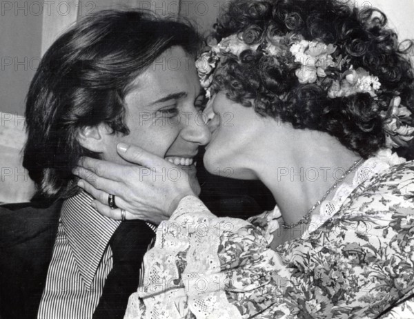 Wedding Romy SCHNEIDER and Daniel BIASINI