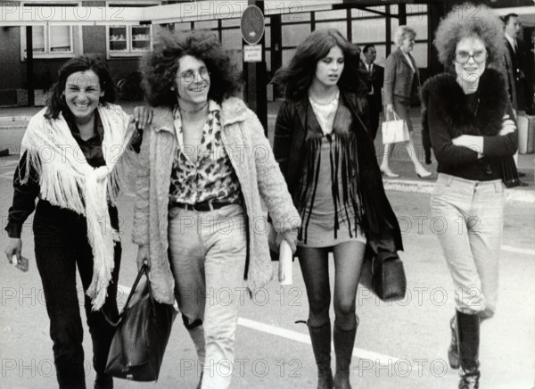 Rainer LANGHANS and Uschi OBERMAIER
