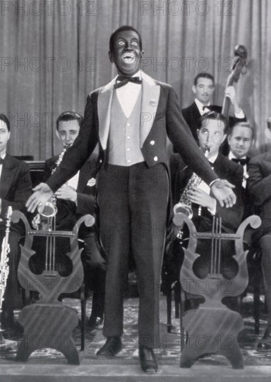 Film scene 'The Jazz Singer' (USA 1927) with Al JOLSON