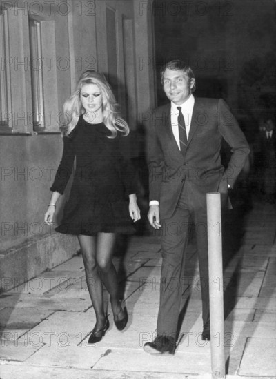 Brigitte BARDOT and Gunter SACHS, 1967
