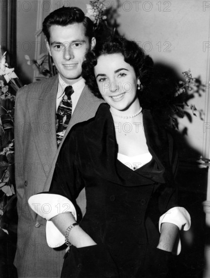 Elizabeth TAYLOR and Conrad HILTON