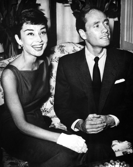 Audrey HEPBURN and Mel FERRER, Rome 1954