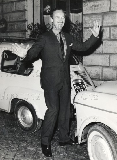 David NIVEN in Rome