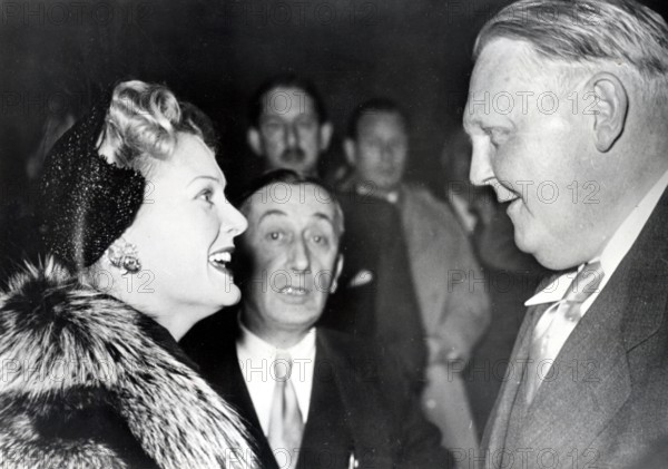 Marika RÖKK and Ludwig ERHARD, 1950