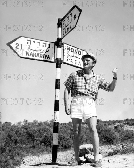 Kirk DOUGLAS in Israel