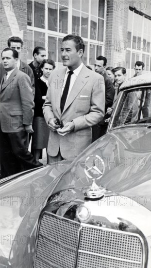 Errol FLYNN in Stuttgart 1953