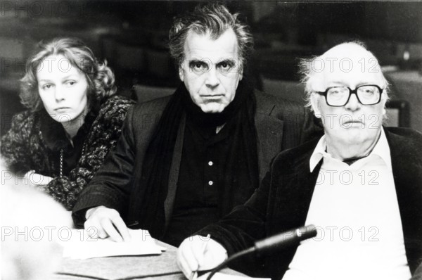 Natalya ANDREJCHENKO, Maximilian SCHELL and Friedrich DÜRRENMATT, undated