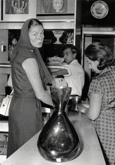 Ingrid BERGMAN in Rome 1963