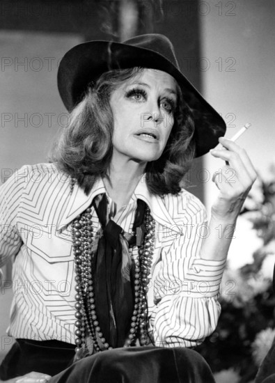 Hildegard KNEF, portrait around the 70s