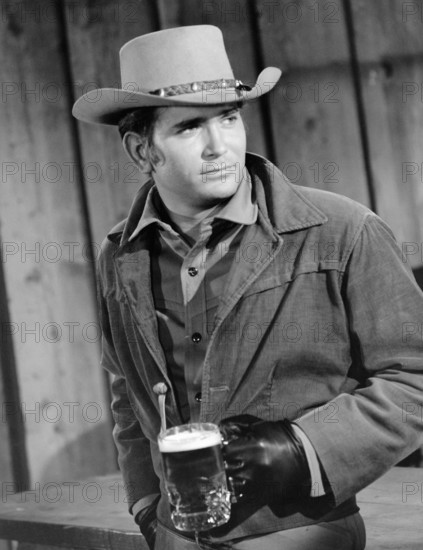 Michael LANDON, portrait as 'Little Joe' in Bonanza, 1960s