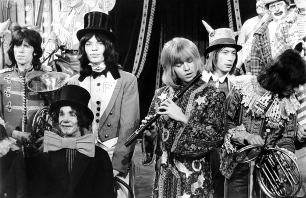 THE ROLLING STONES recording 'The Rolling Stones Rock and Roll Circus'