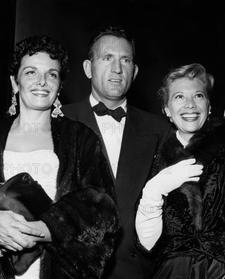 Jane RUSSELL, Bob WATERFIELD and Dinah SHORE, undated