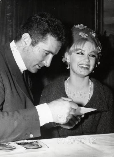 Freddy QUINN and Mamie VAN DOREN, Munich 1964