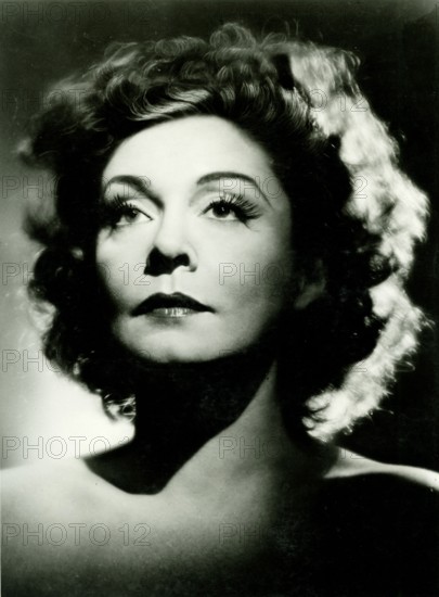 Zarah LEANDER, portrait