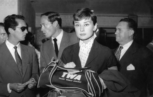 Audrey HEPBURN and Mel FERRER in Madrid, 1955