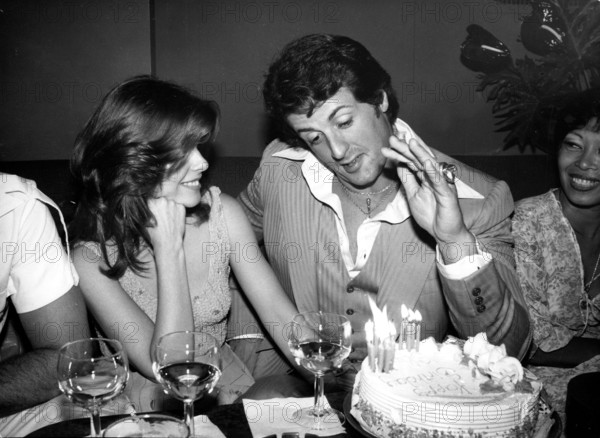 Sylvester STALLONE on his birthday, 1978