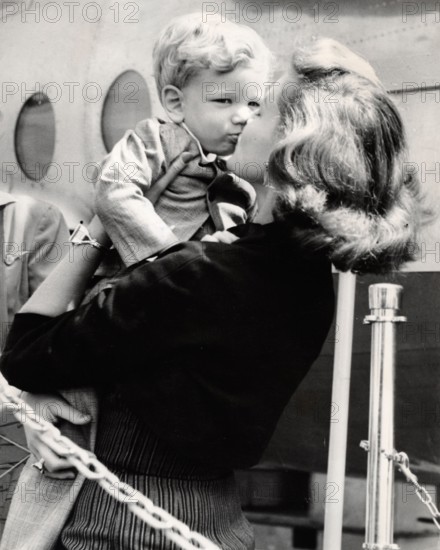 Lauren BACALL with son Steven