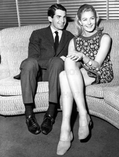 George HAMILTON and Vanessa REDGRAVE, 1966