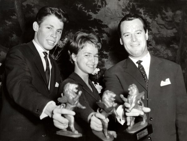 Peter KRAUS, Fred BERTELMANN and Cornelia FROBOESS