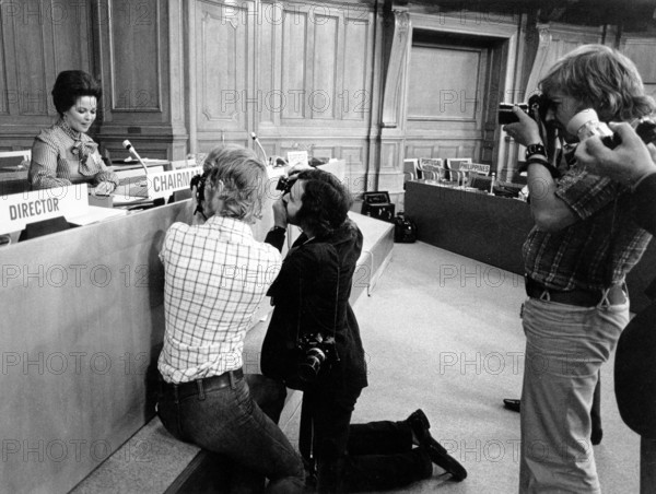 Shirley TEMPLE, UN World Conference Stockholm 1972
