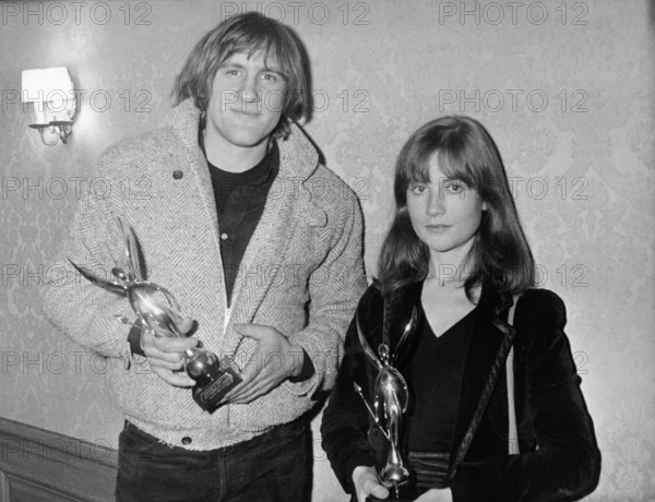 Gérard DEPARDIEU and Isabelle HUPPERT, actors of the year 1979