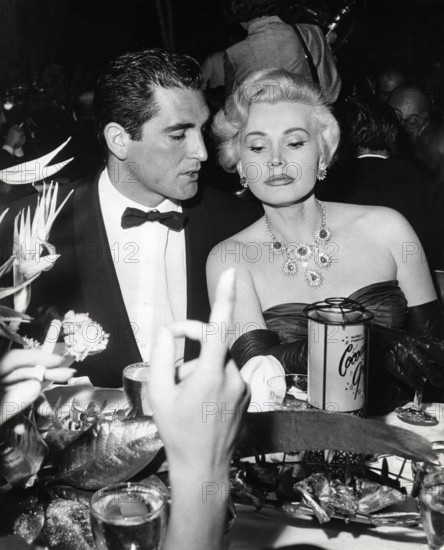 Zsa Zsa GABOR and Jacques BERGERAC