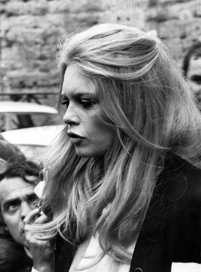 Brigitte BARDOT in Rome, 1969