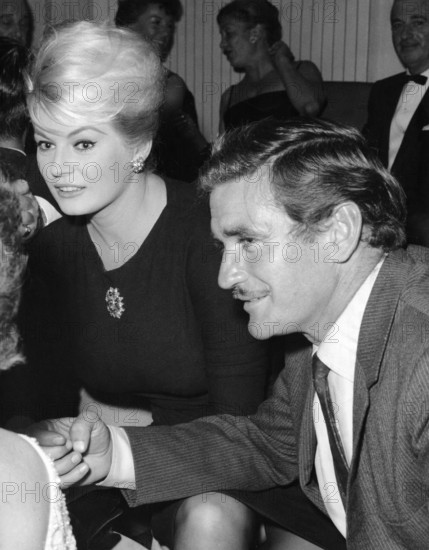 Anita EKBERG and Rod TAYLOR