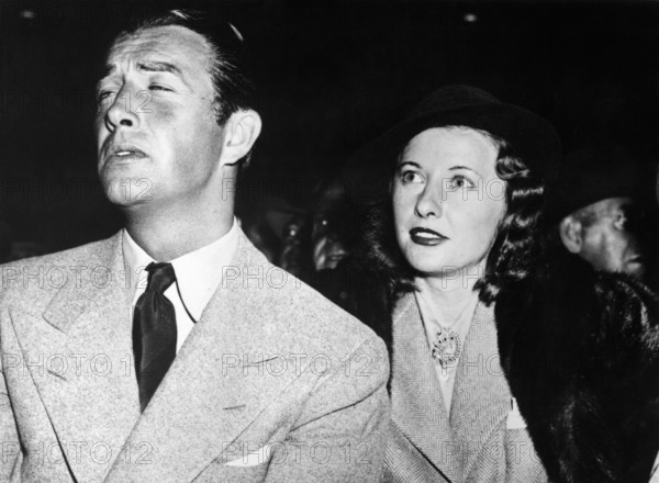 Robert TAYLOR and Barbara STANWYCK, 1939